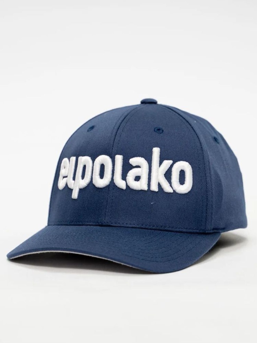 Akcesoria I Czapki El Polako Z Daszkiem | Czapka Z Daszkiem Dad Hat Granatowa